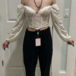 V. Chapman Black Track Pants